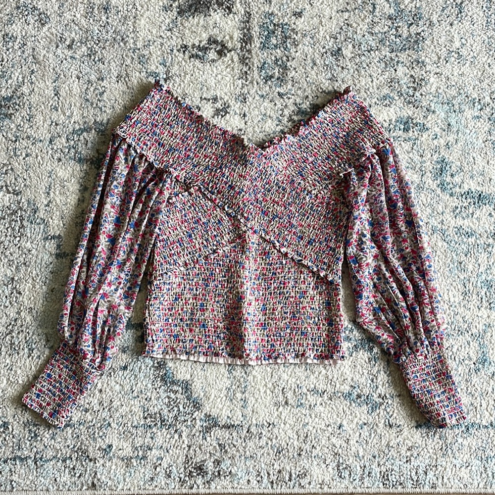 BB Dakota off the shoulder top
